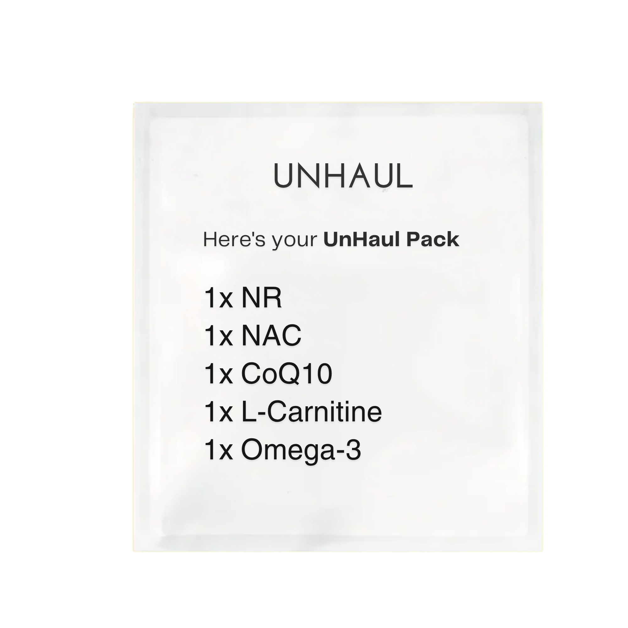 UnHaul Pack (3 Month Supply)